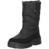 Damen Snowboots Winterstiefel EISKRALLEN Schwarz - Schwarz