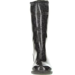 Damen Wasserdichte Gummistiefel Winterstiefel Gefüttert Leopard - Braun -Schuhgeschäft 10238663 04