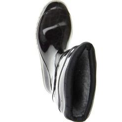 Damen Wasserdichte Gummistiefel Winterstiefel Gefüttert Leopard - Braun -Schuhgeschäft 10238663 07