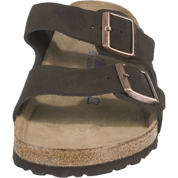Birkenstock Arizona Weichbettung Veloursleder Pantoletten Normal 3 Birkenstock Arizona Weichbettung Veloursleder Pantoletten Normal - Image 3