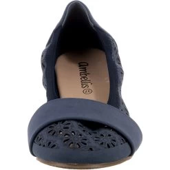 Klassische Ballerinas - Dunkelblau 10 Klassische Ballerinas - Dunkelblau -Schuhgeschäft 12820874 04