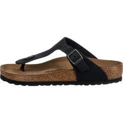 Birkenstock Gizeh Nubukleder Geölt Zehentrenner Normal - Schwarz Modell 1 9 Birkenstock Gizeh Nubukleder Geölt Zehentrenner Normal - Schwarz Modell 1 -Schuhgeschäft 17535688 03