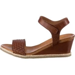 Leder Keilsandaletten - Braun 9 Leder Keilsandaletten - Braun -Schuhgeschäft 18859282 03