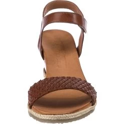 Leder Keilsandaletten - Braun 10 Leder Keilsandaletten - Braun -Schuhgeschäft 18859282 04