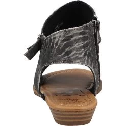 Sandalen Schaftsandaletten - Schwarz -Schuhgeschäft 19505358 05