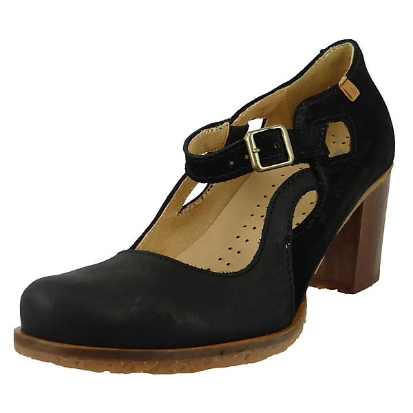 El Naturalista Damen Hochfrontpumps Pumps Picot N5114 Schwarz Black Leder Klassische Pumps - Schwarz 1 El Naturalista Damen Hochfrontpumps Pumps Picot N5114 Schwarz Black Leder Klassische Pumps - Schwarz