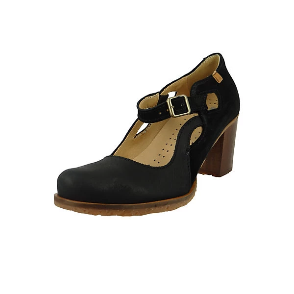 El Naturalista Damen Hochfrontpumps Pumps Picot N5114 Schwarz Black Leder Klassische Pumps - Schwarz 2 El Naturalista Damen Hochfrontpumps Pumps Picot N5114 Schwarz Black Leder Klassische Pumps - Schwarz - Image 2