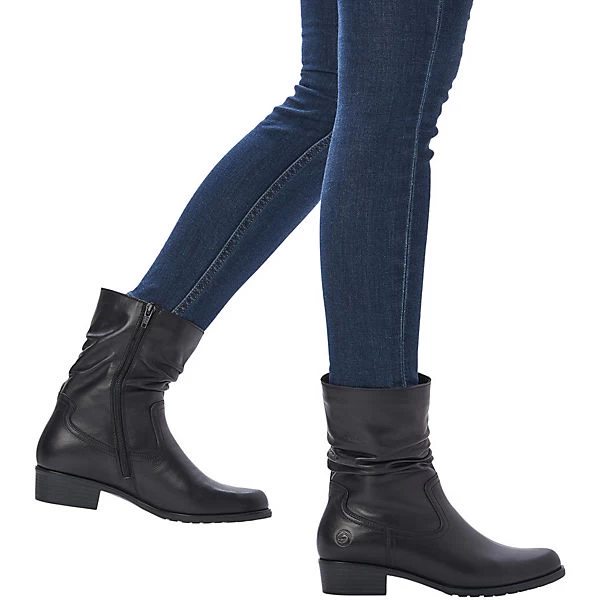 Remonte D6886-01 Klassische Stiefeletten - Schwarz 2 Remonte D6886-01 Klassische Stiefeletten - Schwarz - Image 2