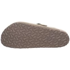 Birkenstock Boston Veloursleder Vegan Pantoletten Normal - Taupe -Schuhgeschäft 21638651 03