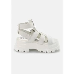 Buffalo Plateausandale GLD ZIP Plateau-Sandaletten - Weiß 9 Buffalo Plateausandale GLD ZIP Plateau-Sandaletten - Weiß -Schuhgeschäft 25880471 04