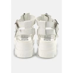 Buffalo Plateausandale GLD ZIP Plateau-Sandaletten - Weiß 10 Buffalo Plateausandale GLD ZIP Plateau-Sandaletten - Weiß -Schuhgeschäft 25880471 05