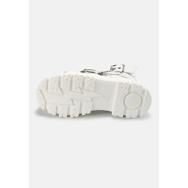 Buffalo Plateausandale GLD ZIP Plateau-Sandaletten - Weiß 6 Buffalo Plateausandale GLD ZIP Plateau-Sandaletten - Weiß - Image 6