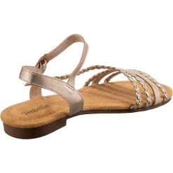Sommer Riemchensandalen - Gold -Schuhgeschäft 27109165 05