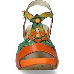 Laura Vita Dacxo 51 Klassische Sandaletten - Orange -Schuhgeschäft 27716594 03