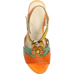 Laura Vita Dacxo 51 Klassische Sandaletten - Orange -Schuhgeschäft 27716594 04