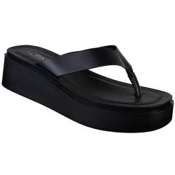 Modische Keilsandale ADA - Schwarz