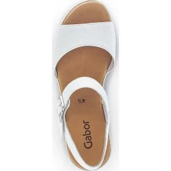 Gabor Keilsandaletten 24.651.21 Riemchensandalen - Weiß -Schuhgeschäft 28363885 06