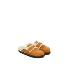 Veloursleder-Slip-On Mit Flauschigem Teddyfutter Hausschuhe 10 Veloursleder-Slip-On Mit Flauschigem Teddyfutter Hausschuhe -Schuhgeschäft 28874143 05