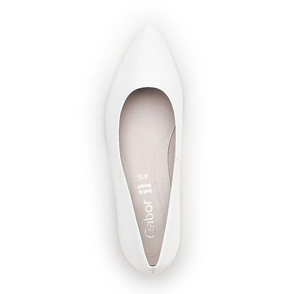 Gabor Elegante Pumps 21.440.21 Klassische Pumps - Weiß 1 Gabor Elegante Pumps 21.440.21 Klassische Pumps - Weiß