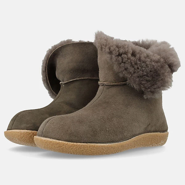 Haflinger Lemmi Lammfell Hausschuhe Stiefel Unisex 2 Haflinger Lemmi Lammfell Hausschuhe Stiefel Unisex - Image 2