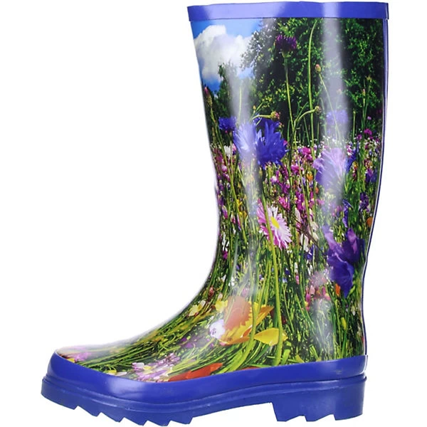 Conway Damen Gummistiefel (Wiese) Mehrfarbig - Mehrfarbig 5 Conway Damen Gummistiefel (Wiese) Mehrfarbig - Mehrfarbig - Image 5