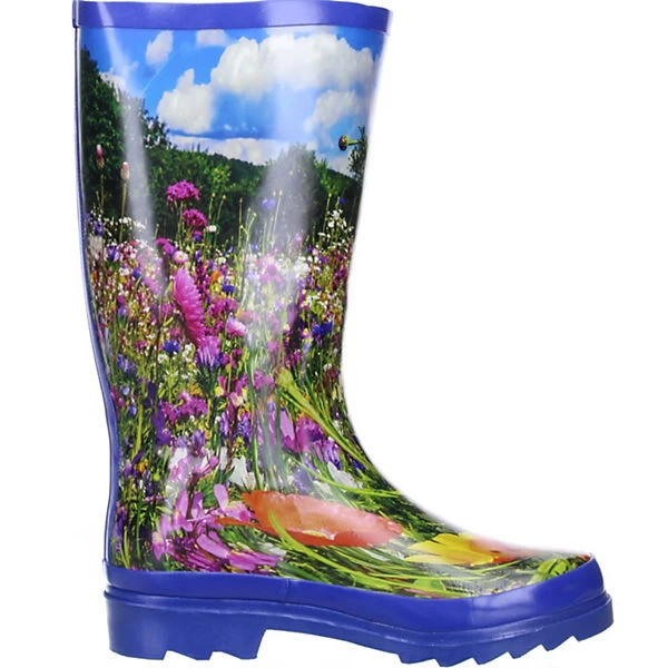 Conway Damen Gummistiefel (Wiese) Mehrfarbig - Mehrfarbig 6 Conway Damen Gummistiefel (Wiese) Mehrfarbig - Mehrfarbig - Image 6